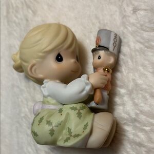 Precious Moments Charming Figurine with Nutcracker